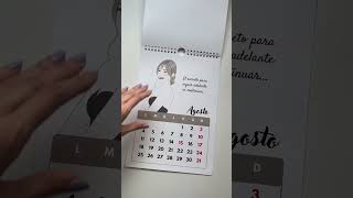 Calendario de pared 2025  Confía ✨ papeleria 2025 calendarios asmr [upl. by Odella]