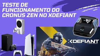 Teste de Funcionamento do Cronus Zen no Xdefiant PS5 Xbox [upl. by Heywood]