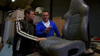 Restoring Leather Seats  Wheeler Dealers [upl. by Esydnac284]