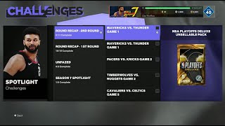 NEW PLAYOFF SPOTLIGHT CHALLENGES FOR DARK MATTER ANTHONY EDWARDS AND MORE IN NBA 2K24 MYTEAM [upl. by Macgregor]