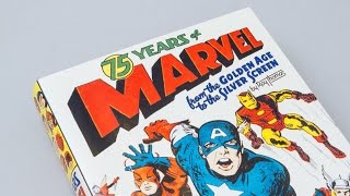 75 Years of Marvel Taschen book UNBOXING  VLOG day 79 [upl. by Kahcztiy932]