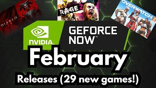 EVERY game coming to GeForce NOW in Febuary 2024 [upl. by Anyl]