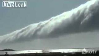 LATEST STRANGE WEATHERGigantic Rotating Cloudmp4 [upl. by Charmine]