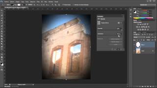 Tutorial Photoshop CS6 español  Crear viñeta de manera alternativa [upl. by Meave]