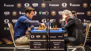 MAGNUS CARLSEN VS IVANCHUK  Chess clasic world championship [upl. by Ydnac]