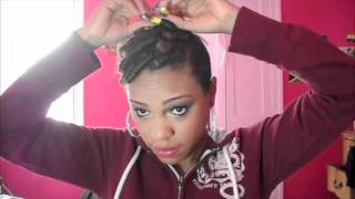 Flexi Rod Mohawk tutorial [upl. by Trudi]