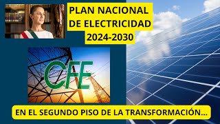 PLAN NACIONAL ELECTRICO 20242030 [upl. by Awhsoj]