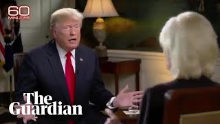 Trumps fiery interview with 60 Minutes [upl. by Hartmunn]