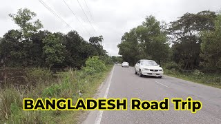 Bangladesh road trip motovlog  village road of Bangladesh [upl. by Allehcim946]