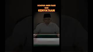 Ucapan Amin rais berbeda dengan kenyataan motivasihidup wapresgibran prabowo [upl. by Durrace]