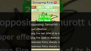 Gouging Fire SWEEPS Pokemon Showdown [upl. by Koeppel981]