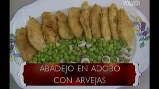 Abadejo en Adobo con Arvejas 🐟🦑 Karlos Arguiñano en tu Cocina 🧅🧄🥚 1999 🇦🇷 [upl. by Vaden]