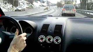 Lupo 14 16v Turbo driving [upl. by Aridni]