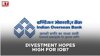 IOB Soars On Divestment Hopes  Partha Pratim Sengupta Indian Overseas Bank  The Market [upl. by Lleraj]