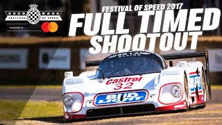 Full Timed Shootout Goodwood FOS 2017 [upl. by Kerr790]