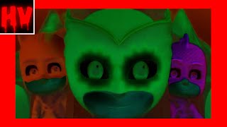 PJ Masks  Theme Song Horror Version 😱 [upl. by Kora]