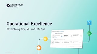 Operational Excellence Streamlining Data ML and LLM Ops [upl. by Helsa]