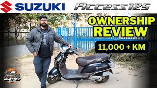 11000 km Suzuki Access 125 Owners Review  My 15 Years Experience  Full Review In Hindi 2024 [upl. by Yanehc]