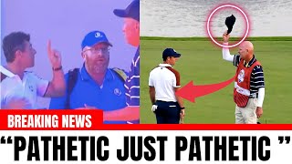 NEW ANGLE shows THE REAL REASON why Rory McIlroy got so angry [upl. by Ewan197]