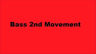 Gloria  Bass 2nd Movement [upl. by Krell]