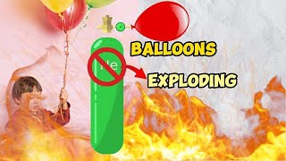 Kiler Why are Balloons Cylinder Exploding [upl. by Nednil734]