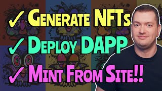 BEST NFT Collection Minting Site dApp  Entire Process Whitelist amp Launch a Collection 10000 [upl. by Eiramlehcar]