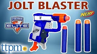 Nerf NStrike Jolt Blaster REVIEW and Range Test  Hasbro Toys amp Games [upl. by Eiramyma]