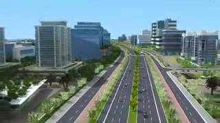 Super Corridor 3D walkthrough Indore YouTube [upl. by Sivar]