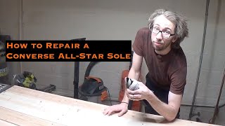 How to Repair A Converse Sole [upl. by Kristan]