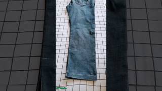 DIY Transforming Jeans into Suspender Skirt  Hottest Trend of 2024 shorts [upl. by Mw]