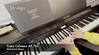 CASIO CELVIANO AP710 Main Sound Library [upl. by Ennaegroeg]