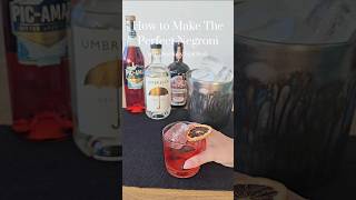 How To Make The Perfect Negroni with Super Cubes by The Ice Co [upl. by Ecnahc]