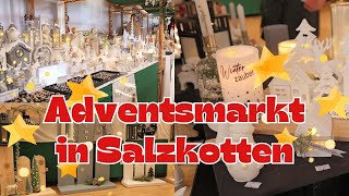 Adventsmarkt in Salzkotten [upl. by Aliahs]