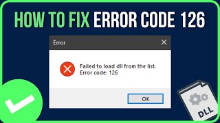 FIXED ERROR CODE 126  How to Fix Error Code 126 2024 [upl. by Aldis]