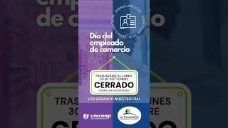 DIA DEL EMPLEADO DE COMERCIO CERRADO [upl. by Attaynik]