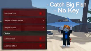 NEW Fisch AutoFarm Big Fishes Script OP  No Key   Roblox Scripts [upl. by Enyallij]