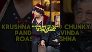 Krushna Abhishek Roasted Chunky Pandey😂kapilsharma govinda krushnaabhishek chunkypandey shorts [upl. by Portuna]