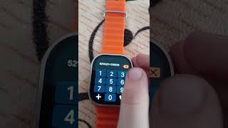 T600 ultra smart watch ka typing secret code active chrome [upl. by Phyllida]