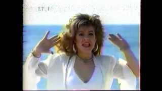 Angeliki Mpazigou  Ora X ERT Ellinikos Telikos Eurovision 1990 [upl. by Tterraj]