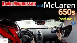 McLaren 650S  Haas F1 driver Kevin Magnussen  FUN D [upl. by Singer]