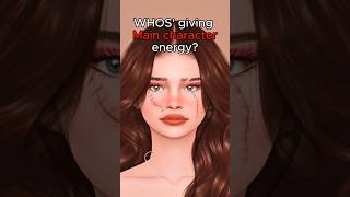 Whos giving main charachter energy 🍪sims4 thesims4 sims shorts [upl. by Eidod]