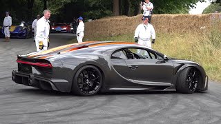 Bugatti Chiron Super Sport 300  Start Up Accelerations amp BRUTAL W16 Engine SOUNDS [upl. by Johiah]