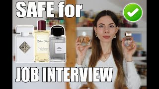 PERFUMES to WEAR on a JOB INTERVIEW to make a NICE FIRST IMPRESSION✔️ [upl. by Anum]