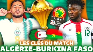 🇩🇿 ALGERIE  BURKINA FASO 🇧🇫  les Fennecs SOUS PRESSION  CAN 2024 [upl. by Harland]