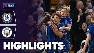 Huge Win At The Top Of The Table  Chelsea v Manchester City Highlights  Barclays WSL 202425 [upl. by Blanche]