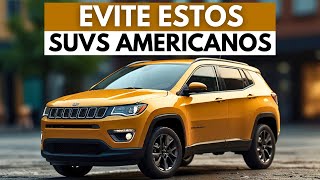 Los 7 peores SUV americanos 2024  ¡Evita estos SUV [upl. by Airdnola257]