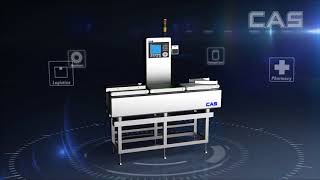 CAS Checkweigher Otomatik Tartılı Konveyör wwwcasturkeycom [upl. by Lavina]