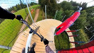 This Bike Park Has the WILDEST Trails Ever [upl. by Nalyac833]