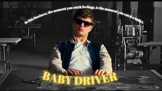 BABY DRIVER  MONEY TREES  4K EDIT [upl. by Noyk]