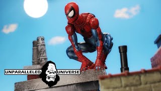 Best Spidey EVER Mafex Comic SpiderMan Action Figure Review [upl. by Cindie]